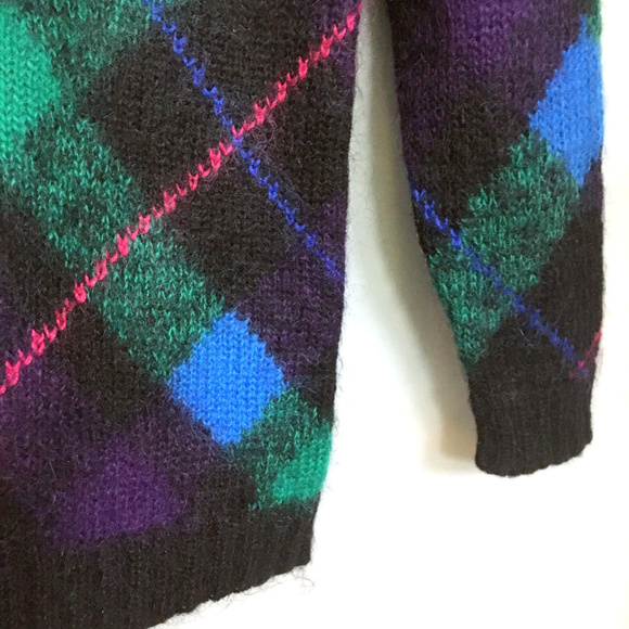 Mohair Winter Ski Sweater - Picture 4 of 6